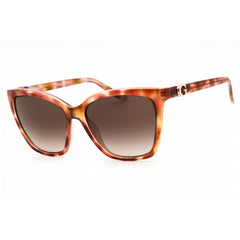 Guess Unisex Sunglasses - Light Brown Injected Propionate Rectangular | GU00191 47F