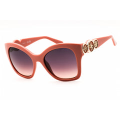 Guess Unisex Sunglasses - Shiny Pink Oversized Full Rim Frame Gradient | GU00197 72F