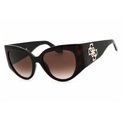 Guess Unisex Sunglasses - Havana Injected Propionate Cat Eye Frame | GU00202 52F
