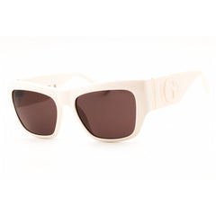 Guess Unisex Sunglasses - Ivory Injected Propionate Rectangular Frame | GU00252 25Y