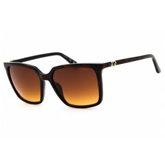 Guess Unisex Sunglasses - Dark Havana Injected Propionate Rectangular | GU00258 52F