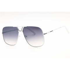 Guess Outlet Unisex Sunglasses - White Full Rim Gradient Smoke Lense | GO00066 21B
