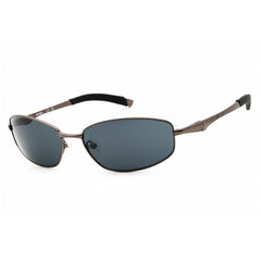 Harley Davidson Unisex Sunglasses - Grey Rectangular Full Rim Frame | HD0816X J42