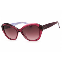 Kate Spade Unisex Sunglasses - Mauve Acetate Full Rim Frame | AGLAIA/S 0C9A 3X
