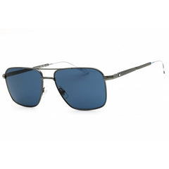 Mont Blanc Unisex Sunglasses - Gunmetal Metal Rectangular Shape Frame | MB0278S 003