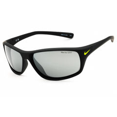 Nike Unisex Sunglasses - Matte Black/Grey Rectangular Frame | ADRENALINE FQ4601 007