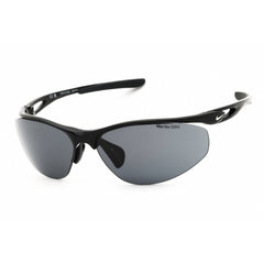 Nike Unisex Sunglasses - Black Acetate Sport Wraparound Frame | AERIAL DZ7352 010
