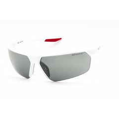 Nike Unisex Sunglasses - White/Wolf Grey Shield Shape Frame | GALE FORCE CW4670 100