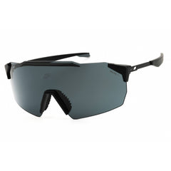 Nike Unisex Sunglasses - Matte Black Half Rim Frame | LIMITLESS SHIELD IB3521X 010