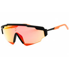 Nike Unisex Sunglasses - Matte Black Half Rim Frame | MARQUEE EDGE 24 E EV24027 008