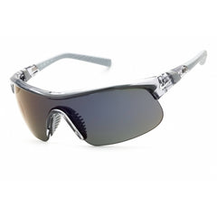 Nike Unisex Sunglasses - Shiny Wolf Grey Shield Half Rim Frame | SHOW X1 DX6520 065