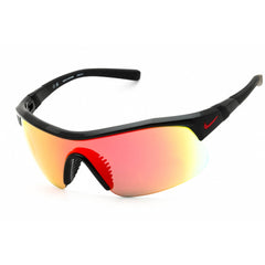 Nike Unisex Sunglasses - Black Shield Shape Half Rim Frame | SHOW X1 N IU4881X 014
