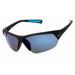 Nike Unisex Sunglasses - Matte Black Sport Wraparound Frame | SKYLON ACE FQ4766 045