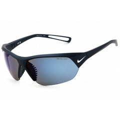Nike Unisex Sunglasses - Matte Obsidian/Grey Half Rim Frame | SKYLON ACE FQ4766 401