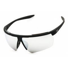 Nike Unisex Sunglasses - Matte Black/White Half Rim Frame | WINDSHIELD 20 CW1287 010