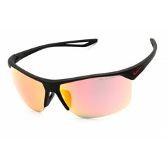 Nike Unisex Sunglasses - Matte Black Sport Wraparound Frame | TRAINER M EV1013 006