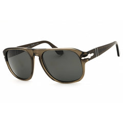 Persol Unisex Sunglasses - Smoke Acetate Oval Shape Full Rim Frame | 0PO3310 110348