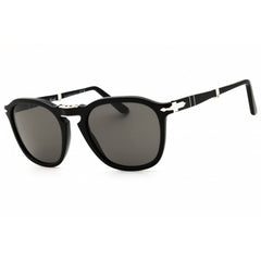 Persol Unisex Sunglasses - Black Acetate Round Shape Full Rim Frame | PO3345S 95/B1