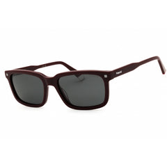 Polaroid Core Unisex Sunglasses - Burgundy Rectangular Frame | PLD 4174/S/X 0LHF M9