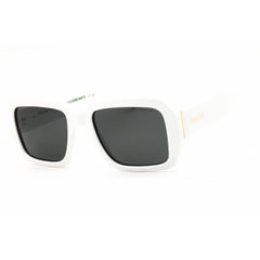 Polaroid Core Unisex Sunglasses - White Plastic Full Rim Frame | PLD 6223/S/X 0VK6 M9