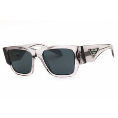 Prada Unisex Sunglasses - Transparent Asphalt Rectangular Frame | 0PR 10ZS 16Z70B