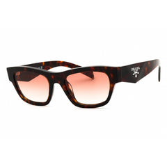 Prada Unisex Sunglasses - Tortoise Acetate Cat Eye Full Rim Frame | 0PR B09S 17N50L