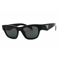 Prada Unisex Sunglasses - Black Acetate Cat Eye Shape Full Rim Frame | 0PR B09S 16K08Z