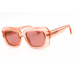 Prive Revaux Unisex Sunglasses - Light Pink Rectangular Frame | PORT MIAMI/S 0S8R 0F