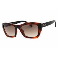 Salvatore Ferragamo Unisex Sunglasses - Cat Eye Shape Full Rim Frame | SF958S 214