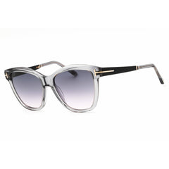 Tom Ford Unisex Sunglasses - Cat Eye Shape Grey Color Full Rim Frame | FT1087 20A