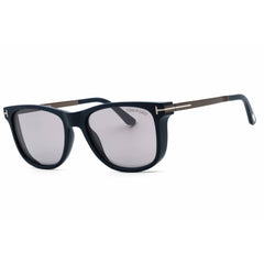 Tom Ford Unisex Sunglasses - Rectangular Shape Blue Full Rim Frame | FT1104 91C