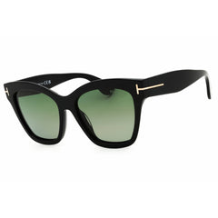 Tom Ford Unisex Sunglasses - Cat Eye Shape Shiny Black Full Rim Frame | FT1217 01R