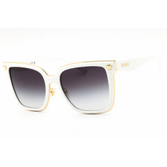 Versace Unisex Sunglasses - Rectangular Shape Full Rim Frame | 0VE2278D 314/8G