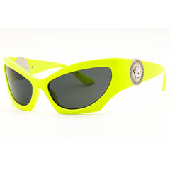Versace Unisex Sunglasses - Cat Eye Shape Yellow Full Rim Frame | 0VE4450 541887