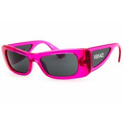 Versace Unisex Sunglasses - Cat Eye Shape Fuchsia Fluo Frame | 0VE4481 543487