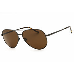 Zeiss Unisex Sunglasses - Aviator Shape Matte Black Full Rim Frame | ZS24150SP 003