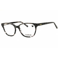 Bebe Women's Eyeglasses - Jet Lace Acetate Rectangular Full Rim Frame | BB5220 001