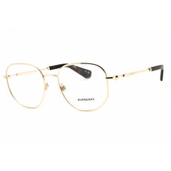 Burberry Women's Eyeglasses - Light Gold Metal Round Full Rim Frame | 0BE1385 1109
