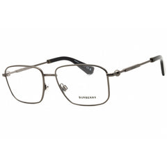 Burberry Men's Eyeglasses - Grey Metal Rectangular Shape Full Rim Frame | 0BE1389 1316