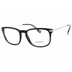 Burberry Men's Eyeglasses - Black Charcoal Acetate Rectangular Frame | 0BE2369 3829
