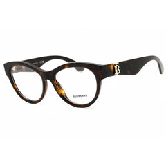 Burberry Women's Eyeglasses - Dark Havana Acetate Cat Eye Shape Frame | 0BE2404 3002