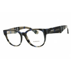 Burberry Women's Eyeglasses - Checkered Lichen Round Shape Frame, 51mm | 0BE2410 4147