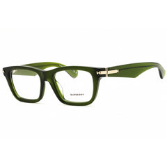 Burberry Men's Eyeglasses - Green Acetate Rectangular Full Rim Frame | 0BE2419F 4148