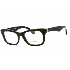 Burberry Women's Eyeglasses - Checkered Green Rectangular Frame, 52mm | 0BE2422 4125