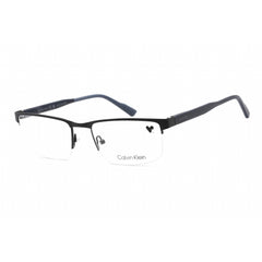 Calvin Klein Women's Eyeglasses - Blue Metal Rectangular Shape Frame | CK21126 438