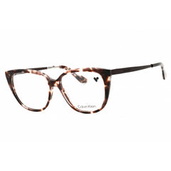 Calvin Klein Women's Eyeglasses - Brown/Grey Havana Cat Eye Shape Frame | CK23520 069