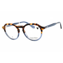 Calvin Klein Unisex Eyeglasses - Havana/Blue Acetate Full Rim Frame | CK23546 232