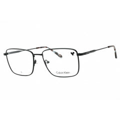 Calvin Klein Men's Eyeglasses - Black Metal Rectangular Full Rim Frame | CK25104 001
