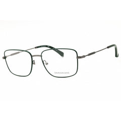Calvin Klein Jeans Men's Eyeglasses - Satin Hunter Rectangular Frame | CKJ20104 304