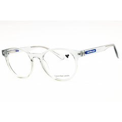 Calvin Klein Jeans Unisex Eyeglasses - Crystal Clear Full Rim Frame | CKJ22621 971
